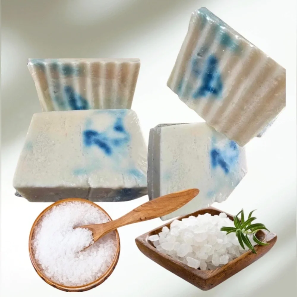 Florinda Beauty Blue Ocean Goat Milk Soap Mediterranean Sea Salt & Eucalyptus